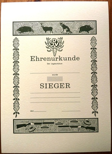Djv ehrenurkunde blanko - ehrenurkunde,