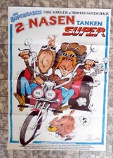 Zwei Nasen tanken Super A1-FILMPOSTER Motiv #B 84 Mike Krüger THOMAS GOTTSCHALK