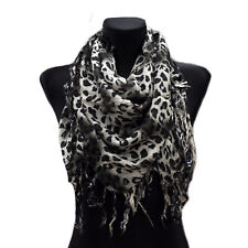 Vierecktuch Schal Palituch Halstuch Tuch Stola Fransen Faltens​chal Unisex Neu