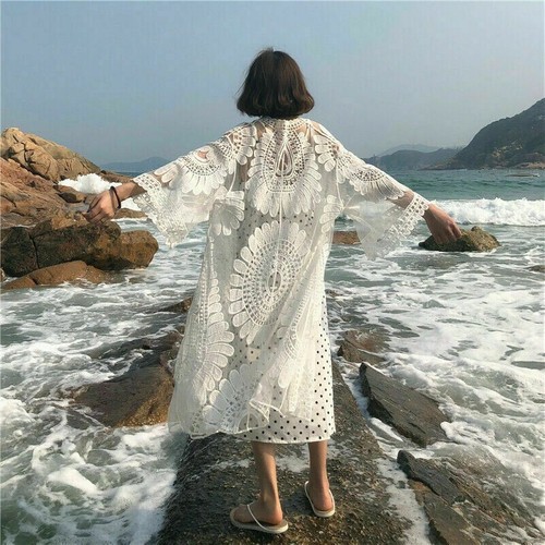 Damen spitze kimono - damen,
