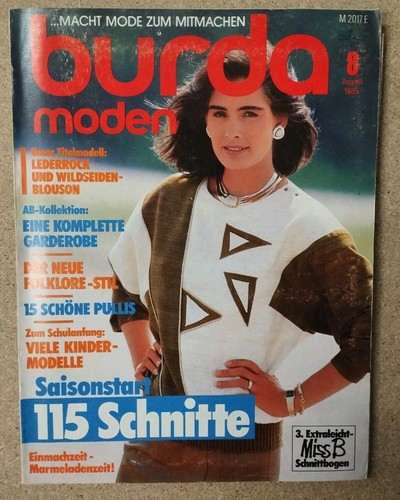 Burda moden 115 - moden, schnitte