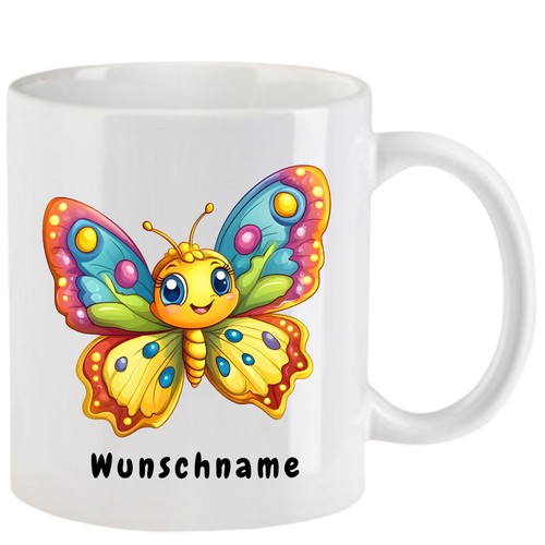 Tasse mit schmetterling - tasse,