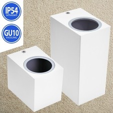 Außenleuchte Wandlampe Wandleuchte GU10 Treppenhaus Leuchte Lampe Treppenleuchte