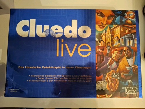 Brettspiel cluedo live - cluedo, live.