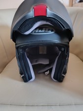 HJC IS-Max II Klapphelm Motorradhelm mit Sonnenblende Schwarz Gr. XL