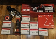 Flex Akku-Satiniermaschine BSE 50 18-EC Im Karton ohne Ladegerät