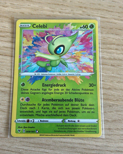 Pokémon tcg celebi 009 185 - tcg, 009/185