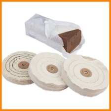 4tlg. Alu Polierset für