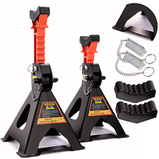 2x Unterstellböcke 3T (3000 kg) VERSTÄRKT 295-425 mm Stützböcke Bock mit EXTRAS