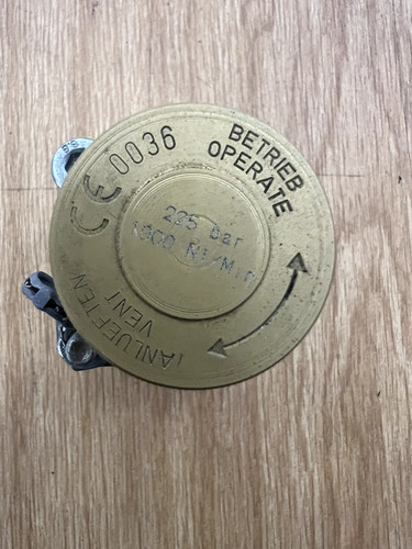 Bauer sicherheitsventil 225bar - bauer,
