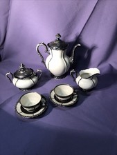 Mocca  Kaffee Service  RW Bavaria Feinsilber  Vintage