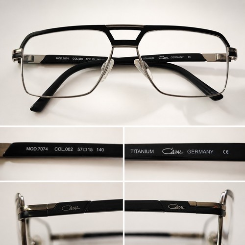 Cazal titanium brillenfassung - titanium,
