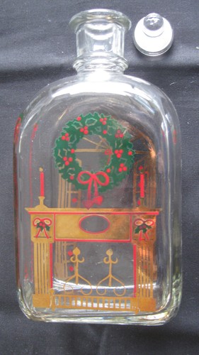 Holmegaard weihnachtsflasche - holmegaard,