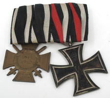 Ordensspange mit 2 Orden-EK 2