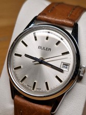 ?? BULER Vintage Herrenuhr 1970er – Ref. 13309 – Kal. BF 582