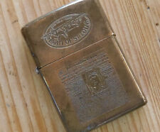 Original Zippo Spirit Of St. Louis Lindbergh C X SELTEN Benzinfeuerzeug 
