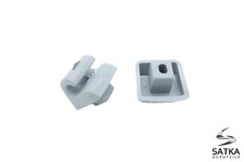 Sonnenblendenhalter für Mercedes W201 W124 S124 W126 Sonnenblende Halterung GRAU