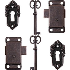 Schrankschloss Antik Möbelschloss: Dekoratives Schloss Alt Schrank Türschloss...