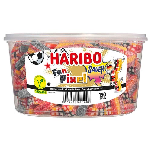 Haribo fan pixel sauer vegan - sauer,