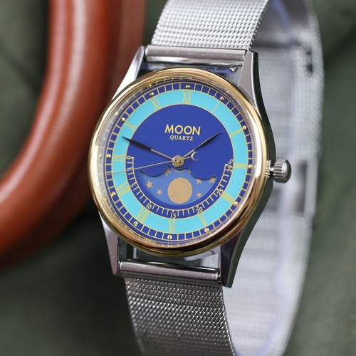 Watch lunnik quartz real - quartz, moon