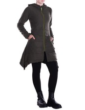 Vishes Damen Kapuzenjacke lang