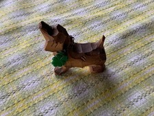 Vintage kleine Holzfigur