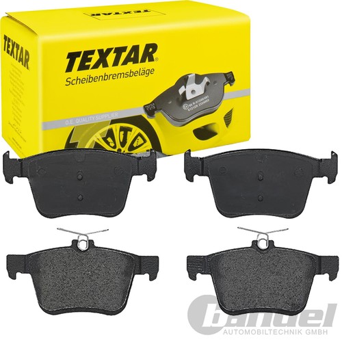 Textar bremsbelagsatz hinten - bremsbelagsatz,