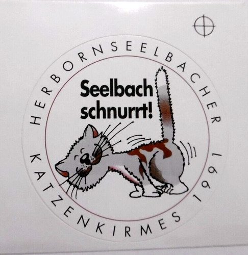 Aufkleber seelbach schnurrt - aufkleber,