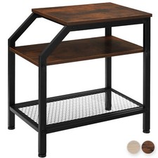 Beistelltisch Holz Metall Sofa