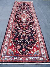 Orient Galerie handgeknüpft Perserteppich farbenfroher Läufer 260x080 semiantik 