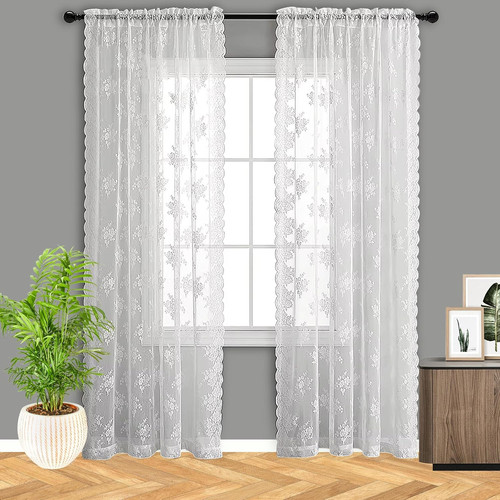 Spitze gardinen transparent - spitze,