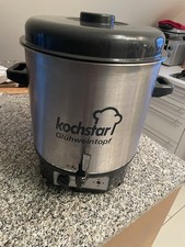 kochstar Glühweintopf Einkochautomat Edelstahl Mit Auslaufhahn