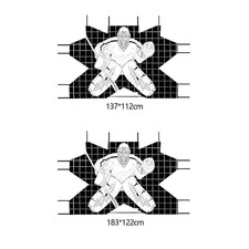 Hockey -Tor faltbar leichte
