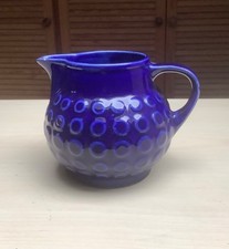 Rusalka Krug - Milchkrug - blau 0,6Liter - VEB Steingutwerk Torgau - DDR 