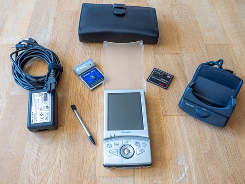 Sharp zaurus 5500g pda - sharp, sl-5500g