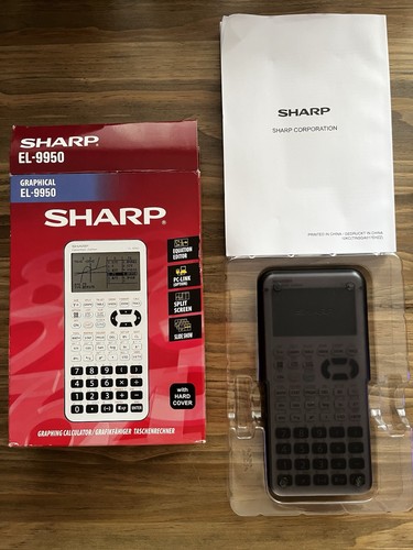 Sharp 9950 grafikrechner - sharp,