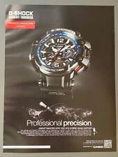 G-Shock Gravitymaster GPW-1000 GPS Hybrid Casio 2014 Watch Ad Werbung Reklame