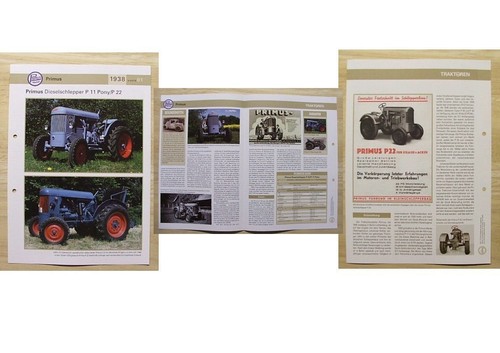 Primus traktor schlepper - primus, p