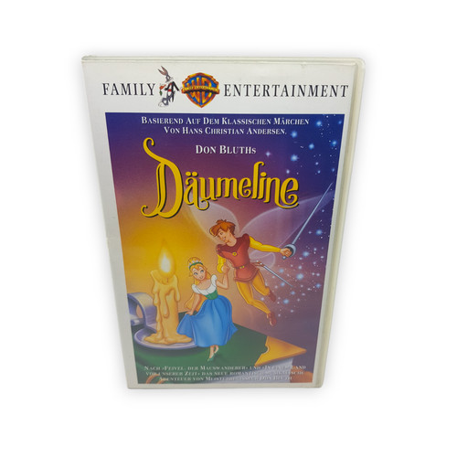 Däumeline vhs video kassette - däumeline,