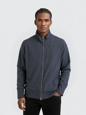 Basic Pendleton Zip Sweater Jacke dunkelblau L Herren Streetwear Classic