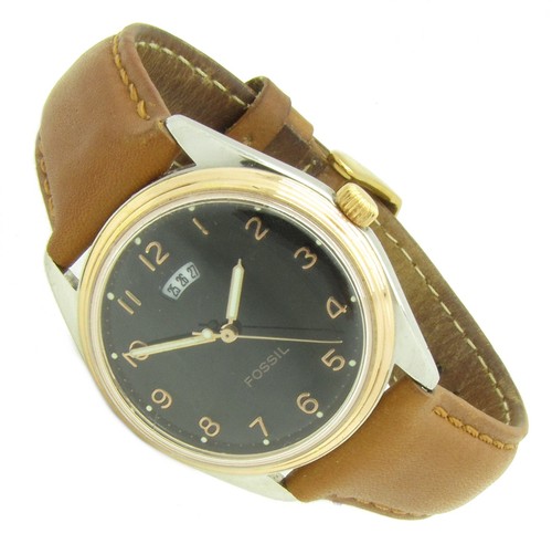 Fossil retro armbanduhr leder - fossil,