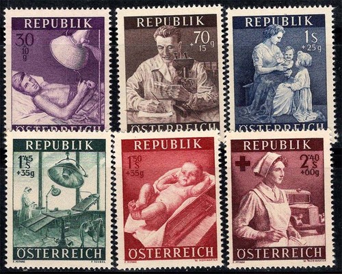österreich 1954 999 - 1954, 999-1004