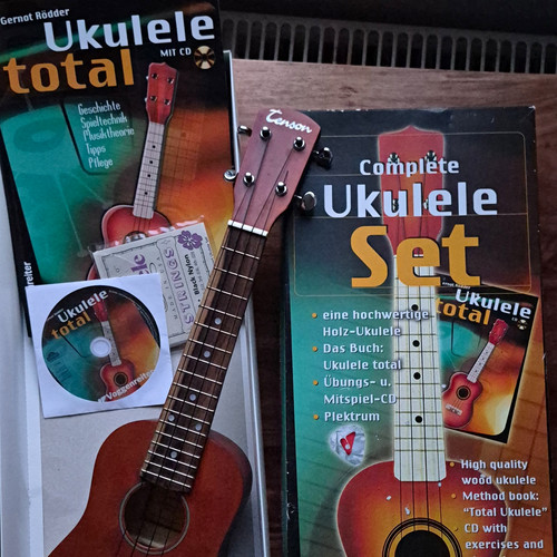 Tenson ukulele saitig braun - tenson, 4-saitig