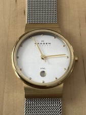 Skagen damenuhr slim line - damenuhr,