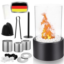 Tischkamin Tischfeuer Bio Ethanol Zimmer Innen Außen Kamin Indoor Feuer Deko
