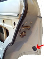 DDR IFA Wartburg 353 1.3  Tür hinten Stopfen Kombi Tourist Limo Text lesen