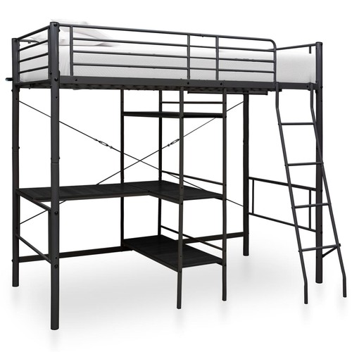 Etagenbett mit tischrahmen - etagenbett,