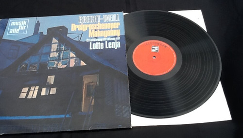 Brecht weill lotte lenya - brecht, lp