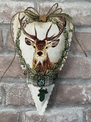 Deko herz hirsch - deko,