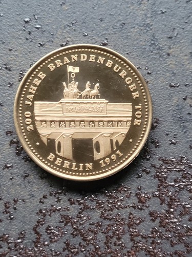 Gedenkmedaille die 1991 zum - die,